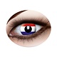 Lentilles de contact drapeau hollandais