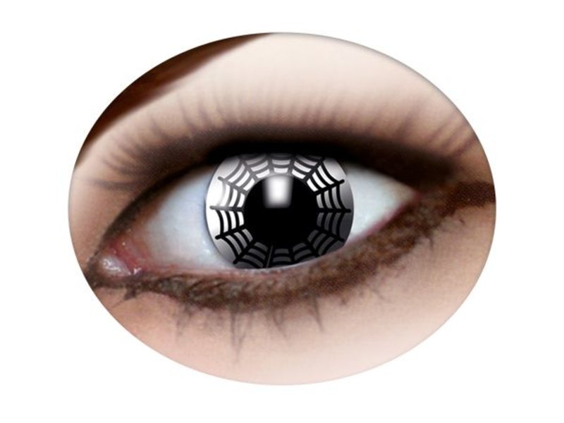 Spider web contact lenses