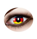 German Flag contact lenses (Germany)