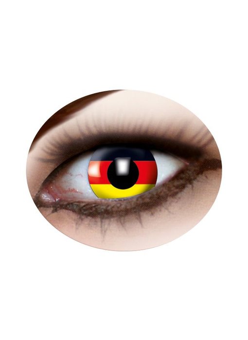 German Flag contact lenses