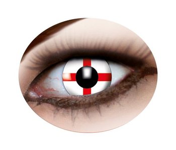 Lentilles de contact drapeau anglais (angleterre)