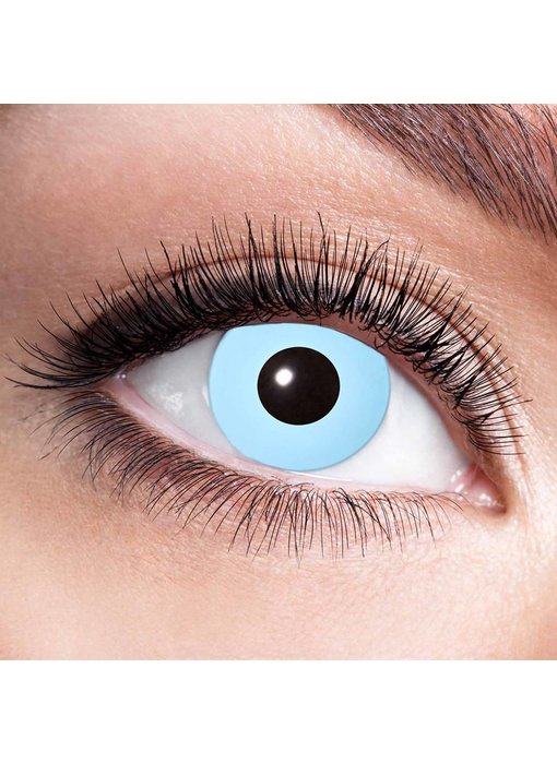 Ice blue contact lenses