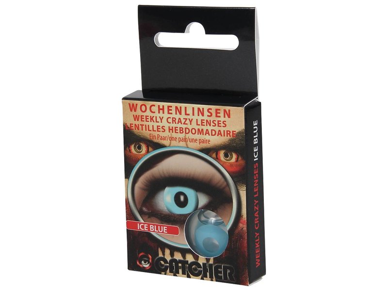 Ijsblauwe contactlenzen