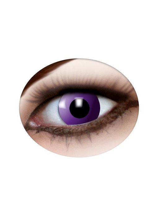 Lentilles de contactes violettes