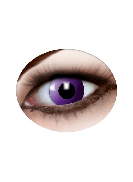 Purple contact lenses