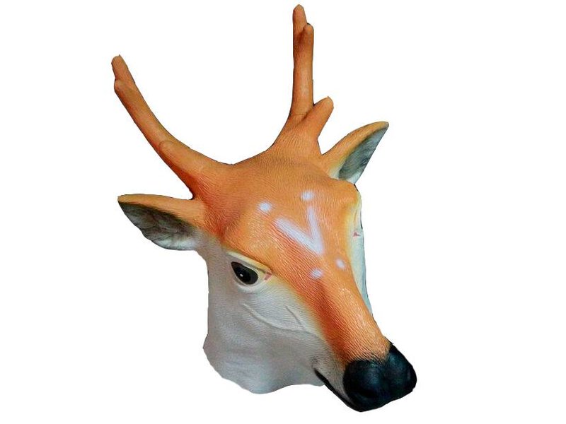 Masque de cerf en latex