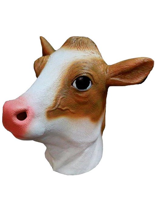 Maschera da Mucca (marrone)