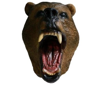 Costume adulto della mascotte dell'orso grizzly marrone Materiale deluxe  Vestito operato dal vestito della mascotte dell'orso personalizzato 41171