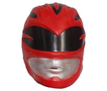 Maschera da Power Ranger (red ranger)