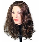 Female mask (brown hair)