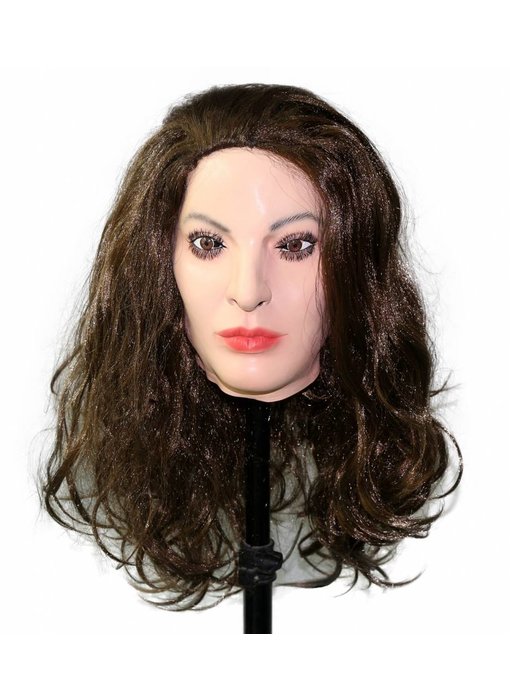 Maschera da Donna (capelli castani)