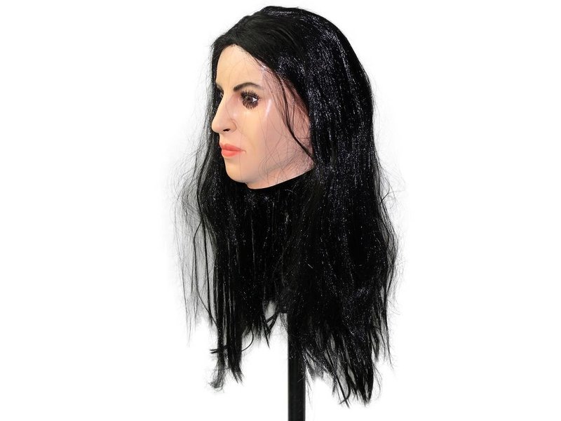 Masque de femme Monica Bellucci  (black hair)