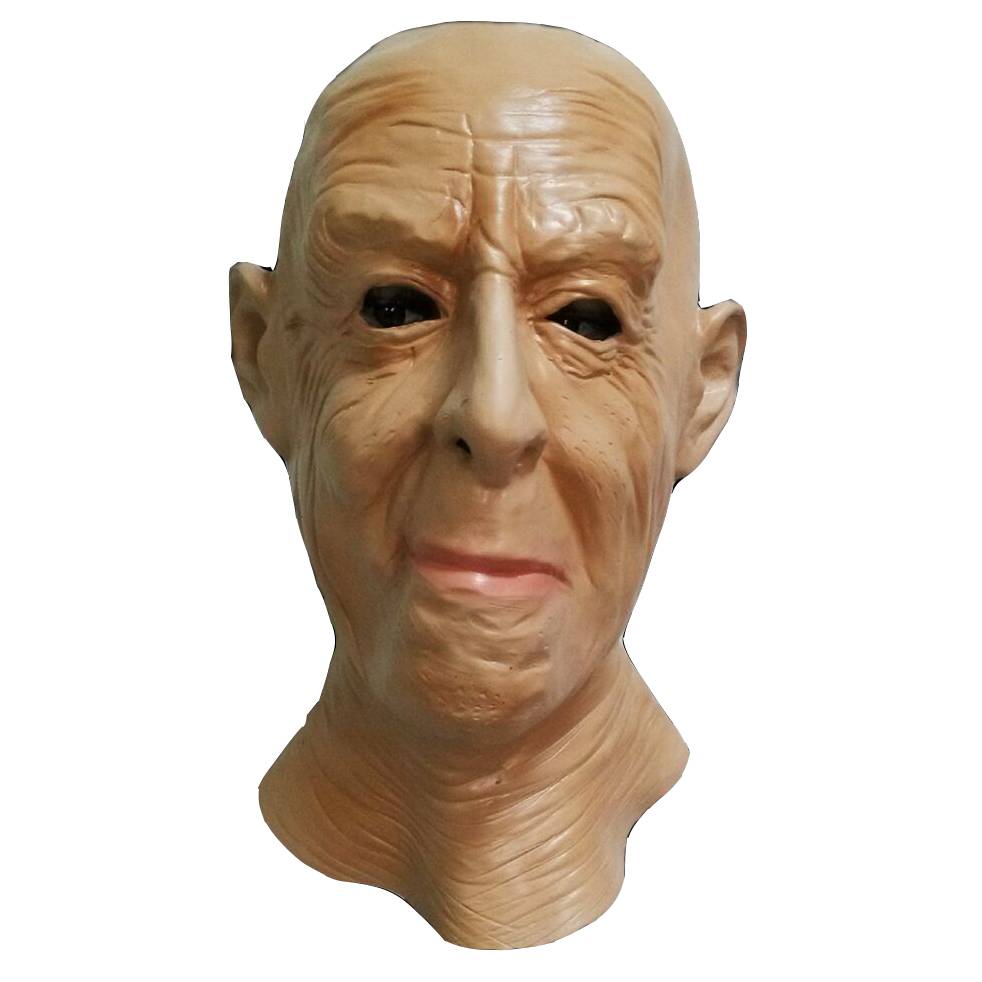 Maschera da Uomo Anziano Deluxe 