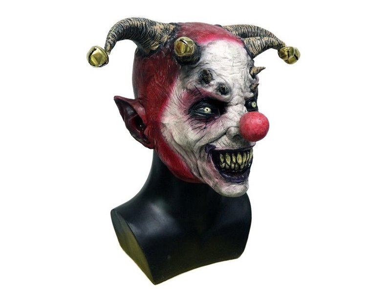 Maschera da Clown Horror 'Jingle Hell'