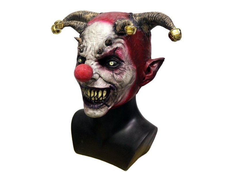 Maschera da Clown Horror 'Jingle Hell'