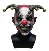 Horror clown mask 'Jingle Hell'