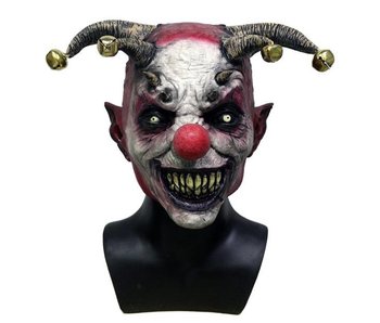 Maschera da Clown 'Jingle Hell'