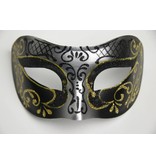 Venetian mask 'Columbina Princessa' (gold/silver)