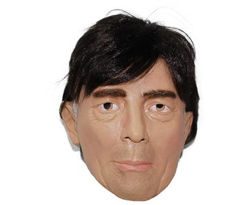 Masque Joachim Löw | masque d'homme (cheveux noir)