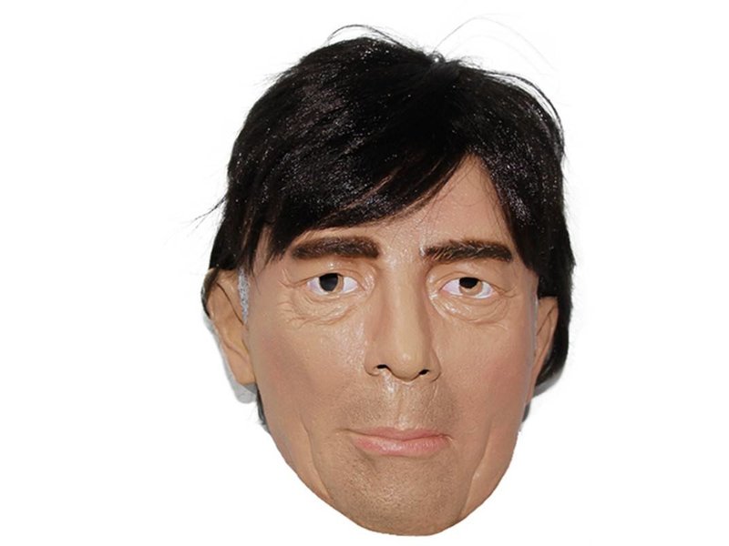 Maschera di Joachim Löw mask | maschera da uomo (capelli neri)