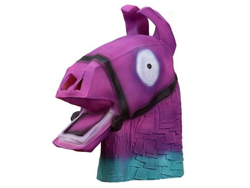 Loot Llama mask (Fortnite) purple