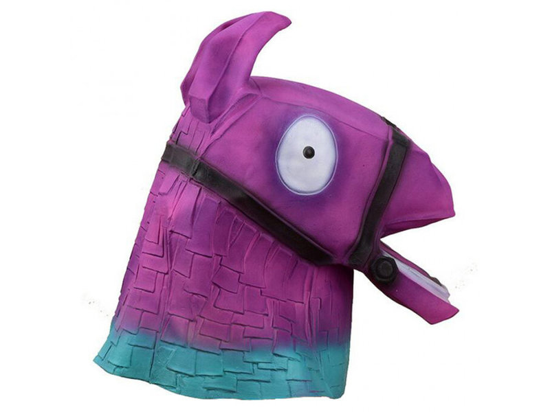 Loot Llama mask (Fortnite) purple