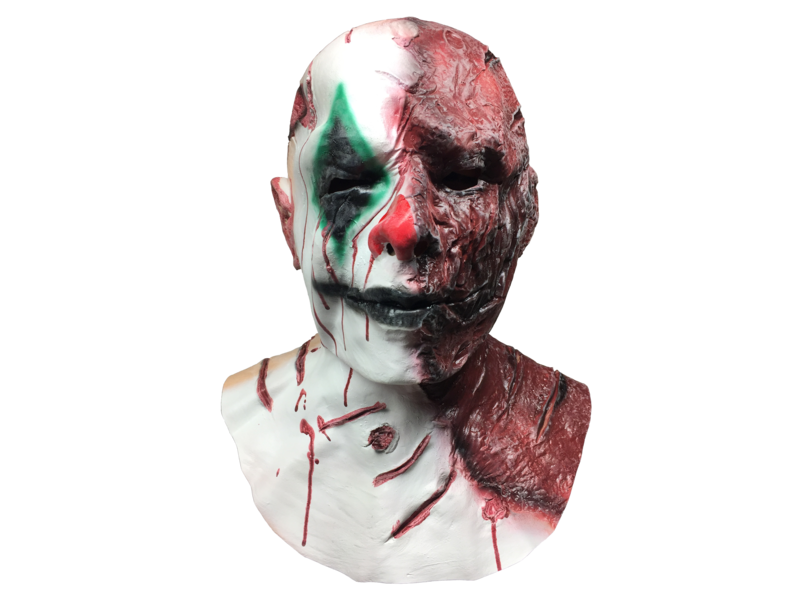 Horror clown mask 'Burny'