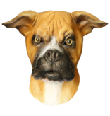 Masque Chien en Latex 'Boxer'