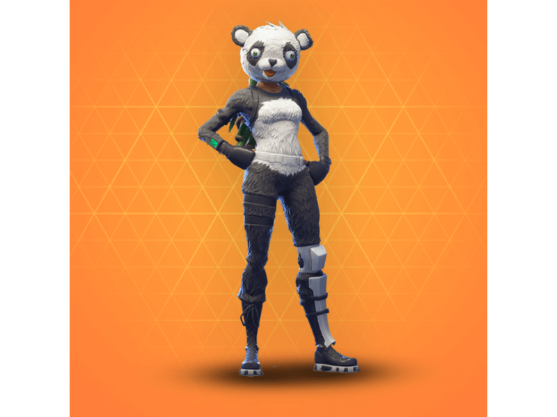 Fortnite mask P.A.N.D.A. Team leader