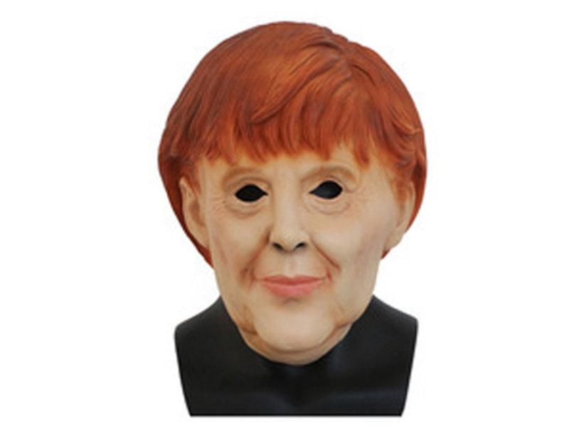 Maschera di Angela Merkel