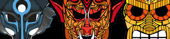 Luminous masks (LED)