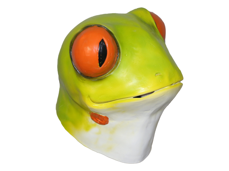 Frog mask (tree frog)