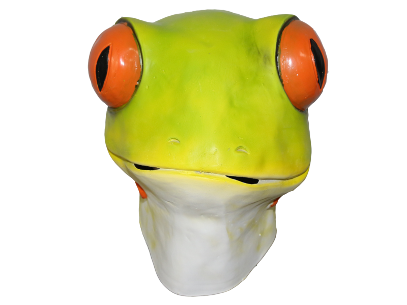 Frog mask (tree frog)