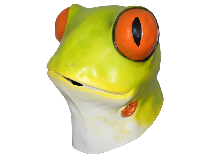 Frog mask (tree frog)