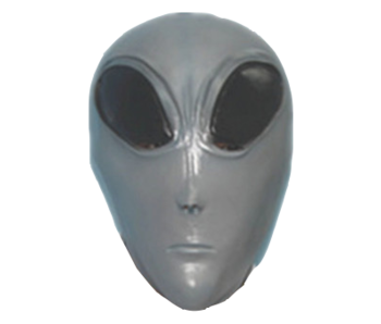 Alien mask (grey)