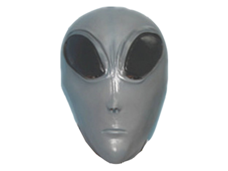 Alien masker (grijs)