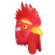 Chicken mask Deluxe / Hen / Cock