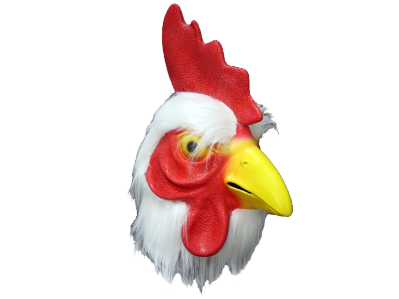 Rooster mask Deluxe - MisterMask.nl