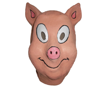 Masque Cochon style Cartoon