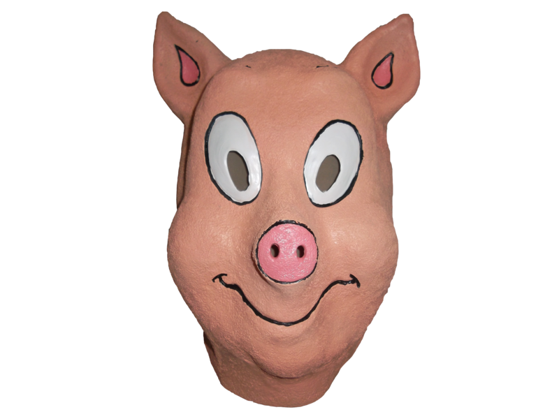 Pig mask Cartoon style