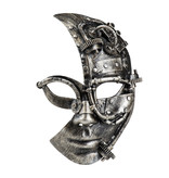 Steampunk masker Half face (man/vrouw)
