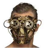 Maschera steampunk 'Skull Face'