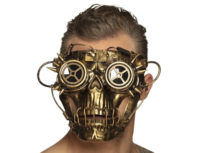 Steampunk mask 'Skull Face'