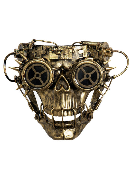 Maschera steampunk 'Skull Face'