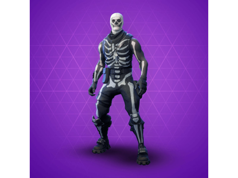 Maschera Fortnite Skull Trooper