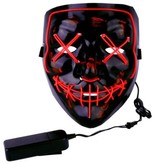 Purge maschera LED rosso