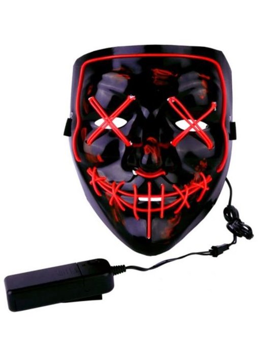 Purge LED Maske rot