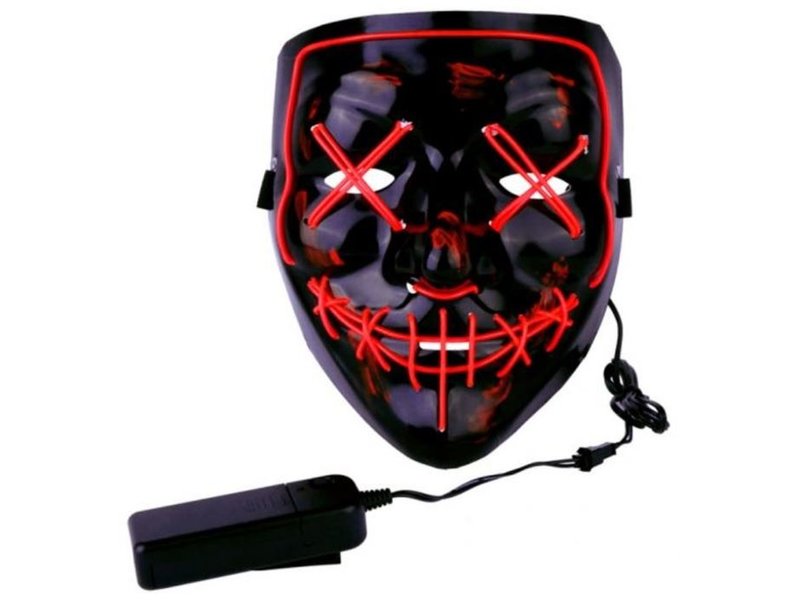 Purge LED Maske rot