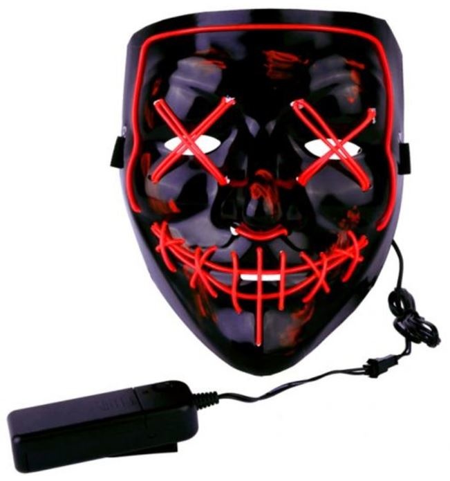 Purge maschera LED rosso