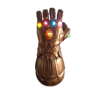 Infinity Gauntlet, Guanto di Thanos War Infinity Gems con 6 Pietre LED  Rimovibili, Design del Magnete, 3 modalità Flash, Puntelli per Feste da  Bar,Kids : : Moda